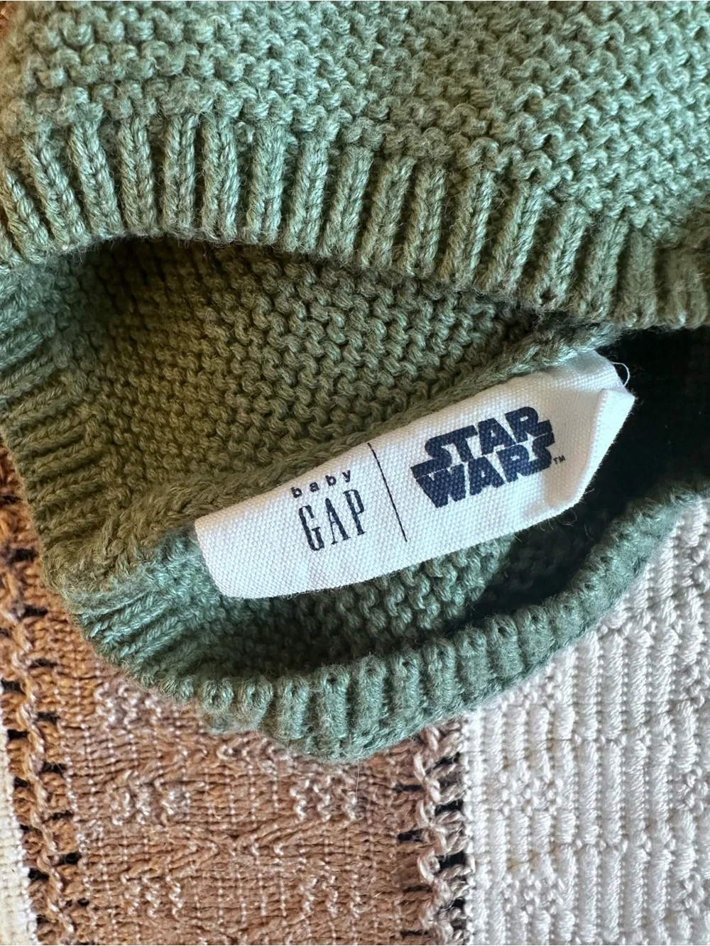 Baby Gap Newborn Star Wars Knit Yoda Hat